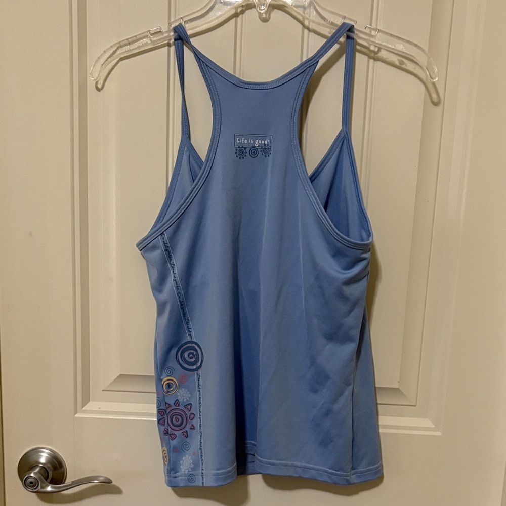 Life Is Good Women's Blue Camisole - Picture 4 of 7